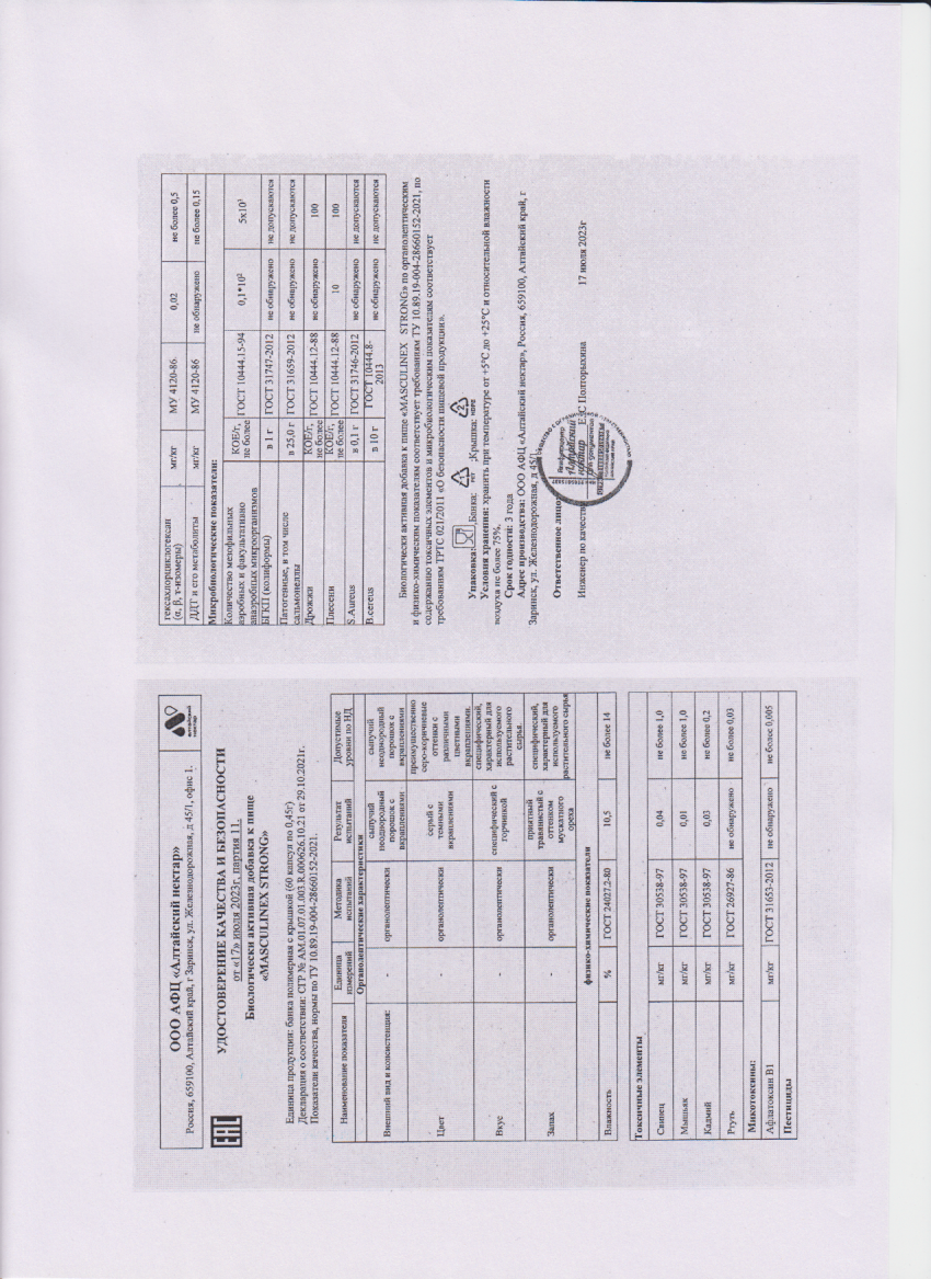 Паспорт №072023